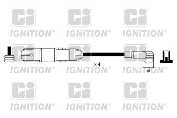 QUINTON HAZELL Süütesüsteemikomplekt XC1162